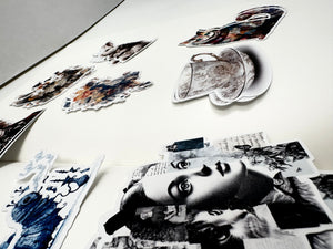 Collage Soup Alice’s Adventures in Wonderland – 24-Piece Paper Bites Collage Set