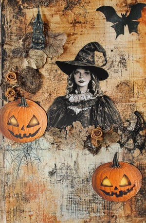 Collage Soup All Hallows Eve (Paperback) – 71 Pages of Elegant Halloween Collage Art