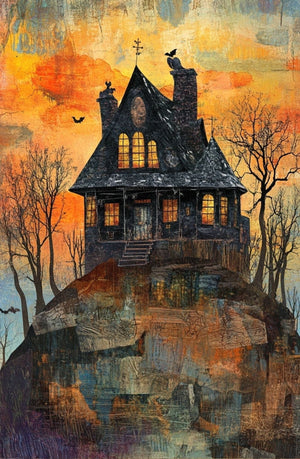 Collage Soup All Hallows Eve (Paperback) – 71 Pages of Elegant Halloween Collage Art