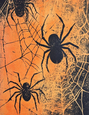 Collage Soup All Hallows Eve (Paperback) | 71 Pages of Elegant Halloween Collage Papers for Art Journals & Mixed Media