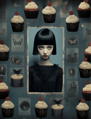 Collage Soup Bad Mood Muffins: 110 Moody Collage Papers