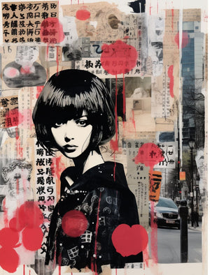 Collage Soup Bad Mood Muffins (eBook) Introspective and Quirky Collage Designs for Mixed Media – 110 Pages