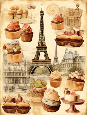 Collage Soup Bad Mood Muffins (eBook) Introspective and Quirky Collage Designs for Mixed Media – 110 Pages