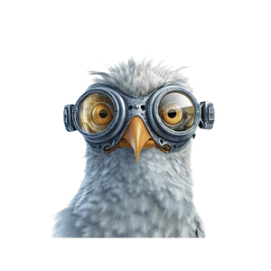 Collage Soup Bird Nerd Bites – Mini Bird Collage Cut-Outs for Journals & Crafts (24 pieces)