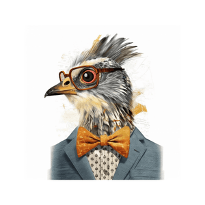 Collage Soup Bird Nerd Paper Bites | Die Cuts | Premium Pieces for Collage, Journaling, Mixed Media