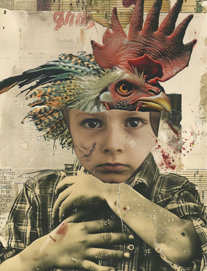 Collage Soup Birds Of A Feather – Whimsical 72-Page Printable eBook