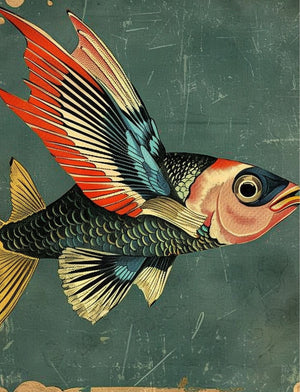 Collage Soup Birds Of A Feather – Whimsical 72-Page Printable eBook