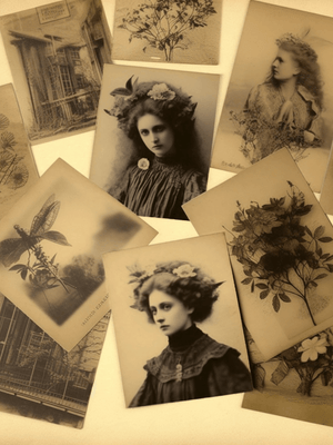 Collage Soup Bohemian Mystics (eBook) 110 Pages of Mystical, Vintage Imagery (Updated Version)