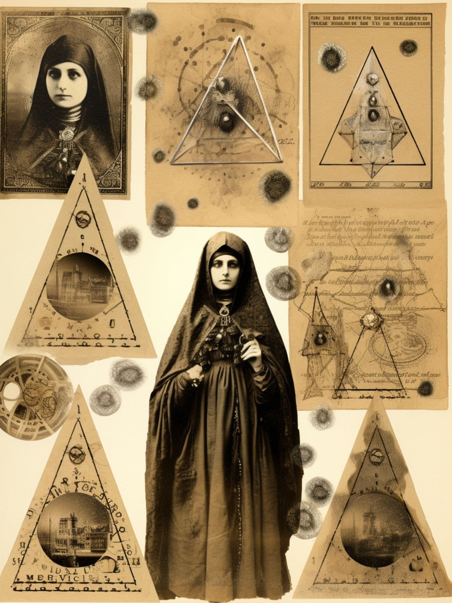 Collage Soup Bohemian Mystics: Expanded Edition Collage Sheets