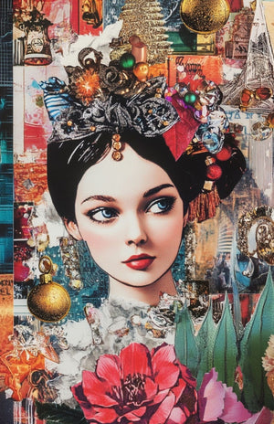 Collage Soup Bougie Holiday Vellum Pack | 25 Luxe Designs × 2 | 5x7 Premium Translucent Paper