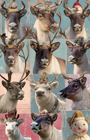 Collage Soup Bougie Holiday Vellum Pack | 25 Luxe Designs × 2 | 5x7 Premium Translucent Paper