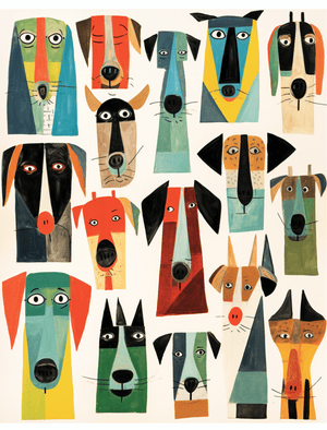 Collage Soup By The Shape Of Things: 60-Page Printable eBook for Artists