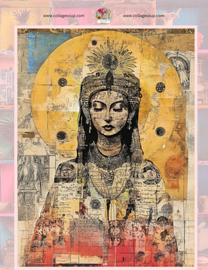 Collage Soup Celestial Women Digital Download FREEBIE