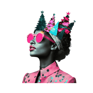 Collage Soup Christmas Crew Digi-Bites | Digital Download | Digital Die Cuts for Collage, Journaling, Mixed Media