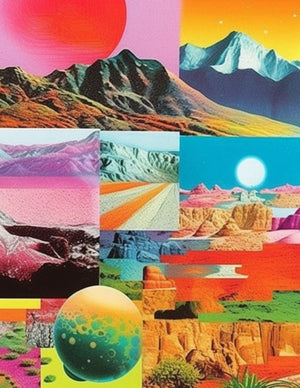 Collage Soup Chronological Disorder | eBook | Surreal time-bending collage papers across eras