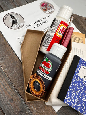 Collage Soup Coffin Candy Box – Project 1051 | Beginner-Friendly Halloween Craft Kit for Décor & Treats