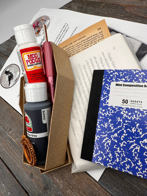 Collage Soup Coffin Candy Box – Project 1051 | Beginner-Friendly Halloween Craft Kit for Décor & Treats