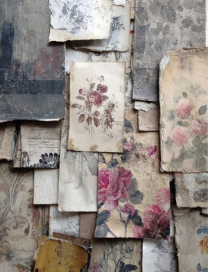 Collage Soup Collage Soup - Carousel Dreams: A paperback book of vintage romance and carnival collage pages – 80 Pages