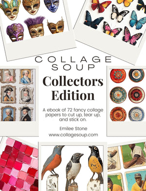 Collage Soup Collector’s Edition – eBook | 72 Pages of Mini Collage Treasures & Curious Imagery (Copy)