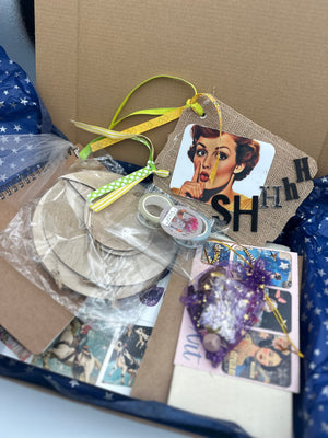 Collage Soup Cosmic Cowgirl – Blind Date With A Collage Box