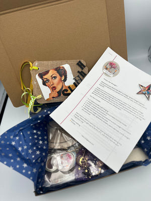 Collage Soup Cosmic Cowgirl – Blind Date With A Collage Box