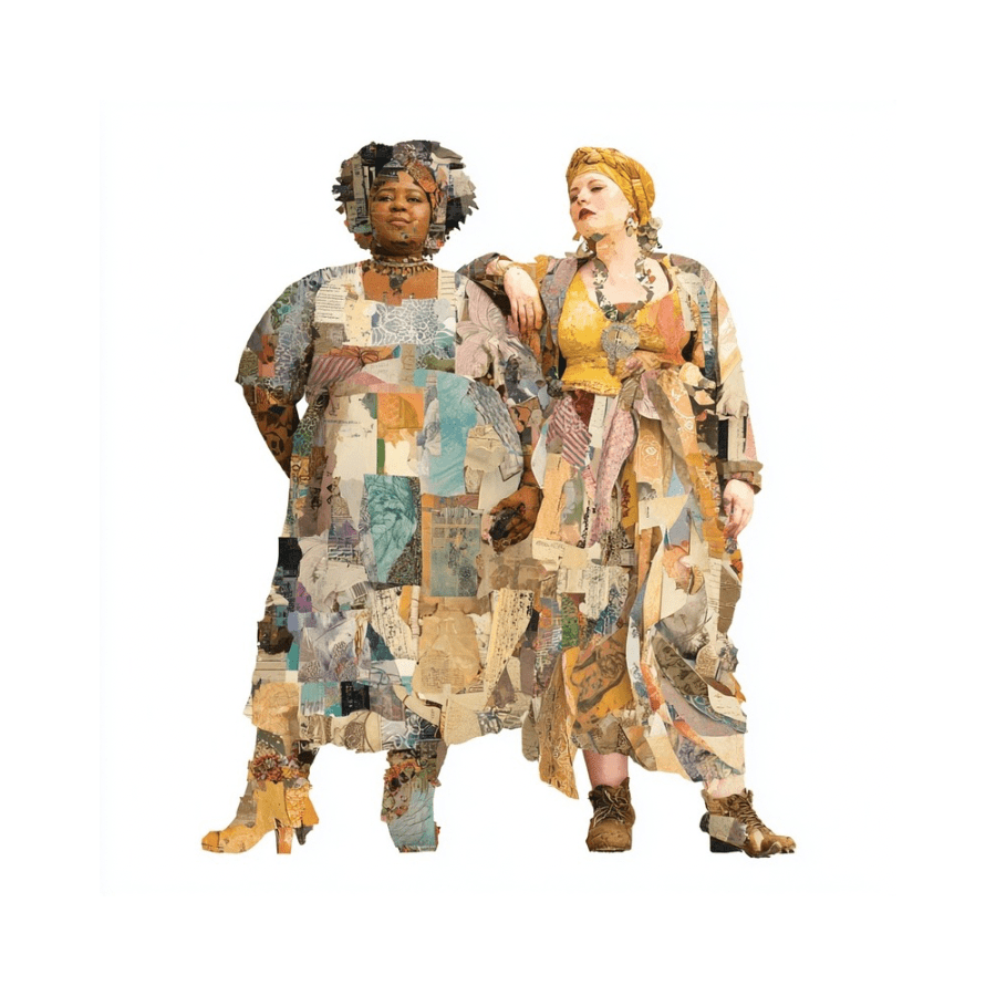 Collage Soup Creative Heroine Friends - Collage Die Cuts for Journals & Happy Mail (24 pcs)