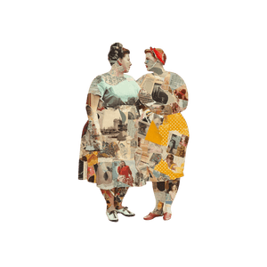 Collage Soup Creative Heroine Friends - Collage Die Cuts for Journals & Happy Mail (24 pcs)