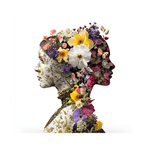 Collage Soup Creative Heroine II Friends Paper Bites | Die Cuts | Premium Pieces for Collage, Journaling, Mixed Media