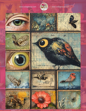 Collage Soup Curiosity Freebie – Bonus Pages from Jack Ravi (4 pages)
