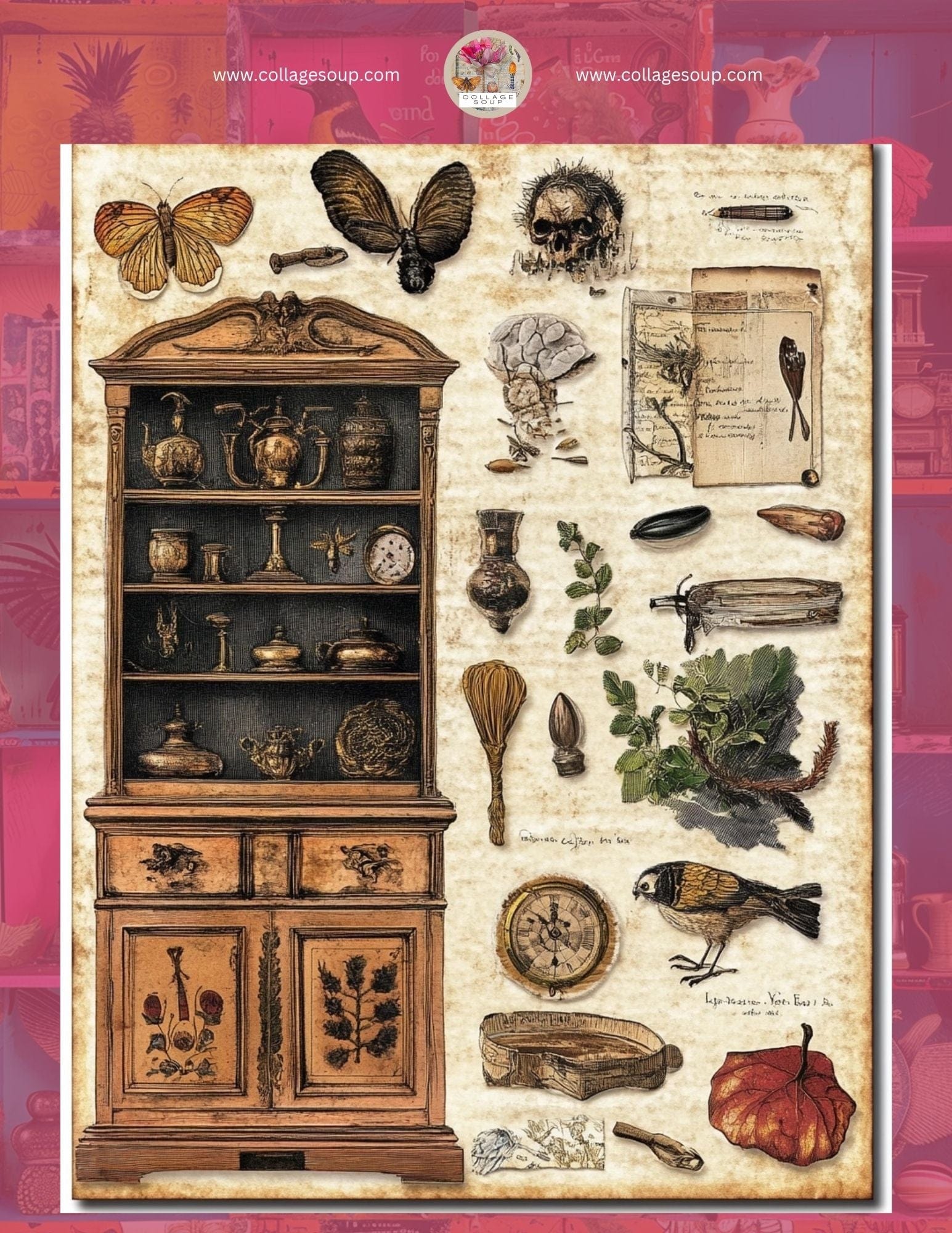 Collage Soup Curiosity Freebie – Bonus Pages from Jack Ravi (4 pages)