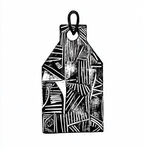 Collage Soup Curious Collage Society #1028 (Project) Lino Layers: A Textured Tag Booklet Using Fino Lino – 10 pages