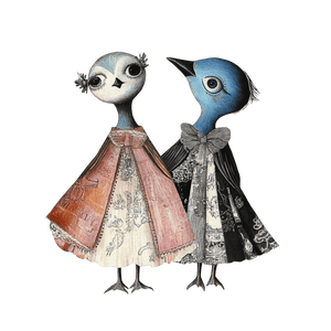 Collage Soup Curious Companions Edition | Paper Bites | Story-rich paper companions for ATCs, tags & mixed media