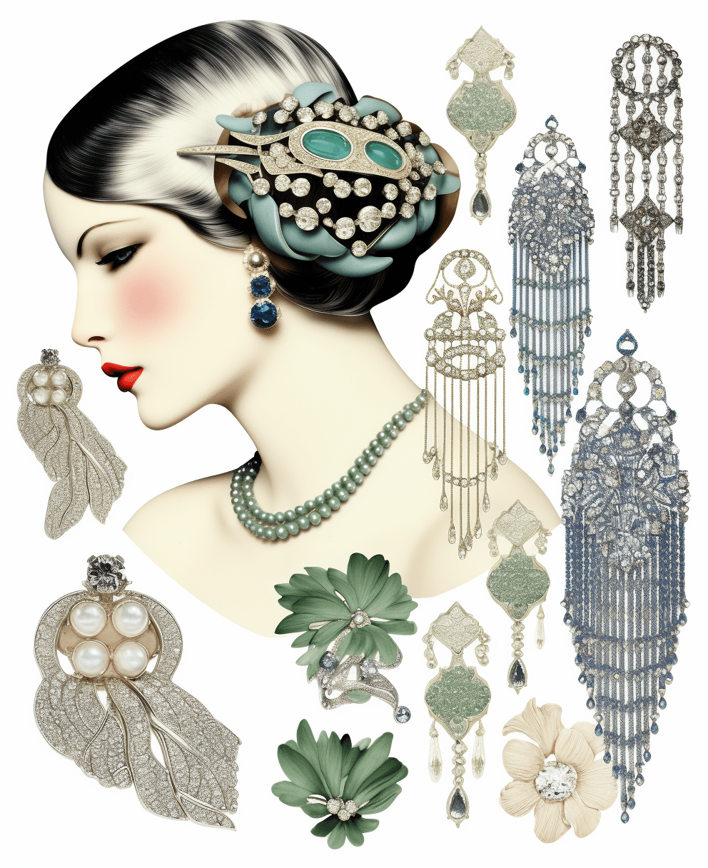 Collage Soup Dapper Flapper: 60-Page Printable eBook Inspired by the Roaring Twenties