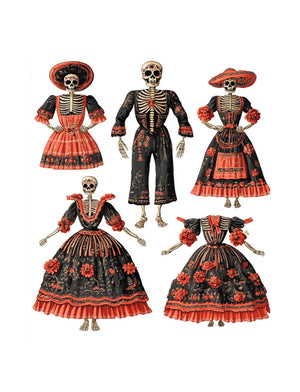 Collage Soup Day of the Dead – eBook | 80 Pages of Digital Collage Ephemera for Journals & Mixed Media