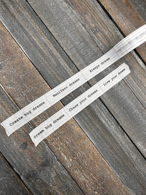 Collage Soup Dream Big Dreams – Washi Tape