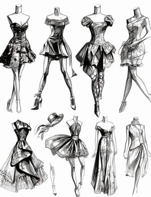 Collage Soup Dress To Impress: 110-Page Collage Paperback for Fashion Creatives