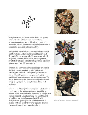 Collage Soup Duck Duck Goose: 110-Page Collage Paperback for Endless Creativity