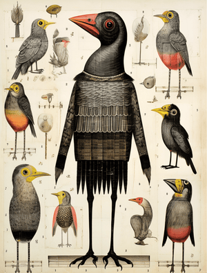 Collage Soup Dudley Doo-dads: 60-Page Printable Collage eBook