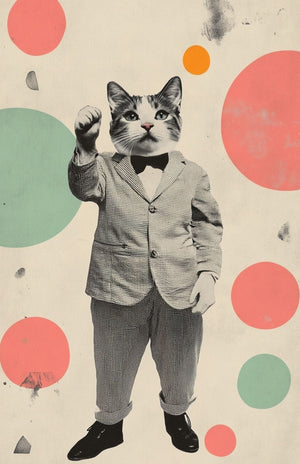 Collage Soup Eclectica II – Scrap Pack | 50 Translucent Vellum Sheets of Whimsical & Weird Collage Papers