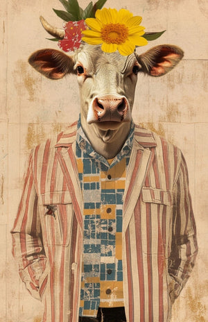 Collage Soup Eclectica II – Scrap Pack | 50 Translucent Vellum Sheets of Whimsical & Weird Collage Papers