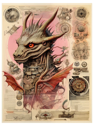 Collage Soup Fairy Flight & Dragons Light: 60-Page Collage Paperback for Fantasy Creatives