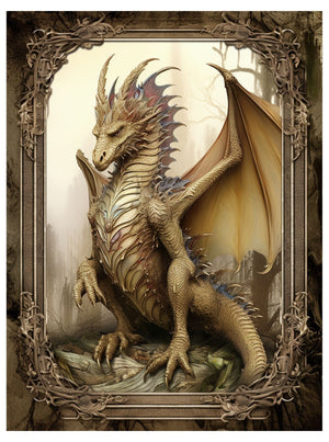 Collage Soup Fairy Flight & Dragons Light: Collage eBook for Fantasy Creatives