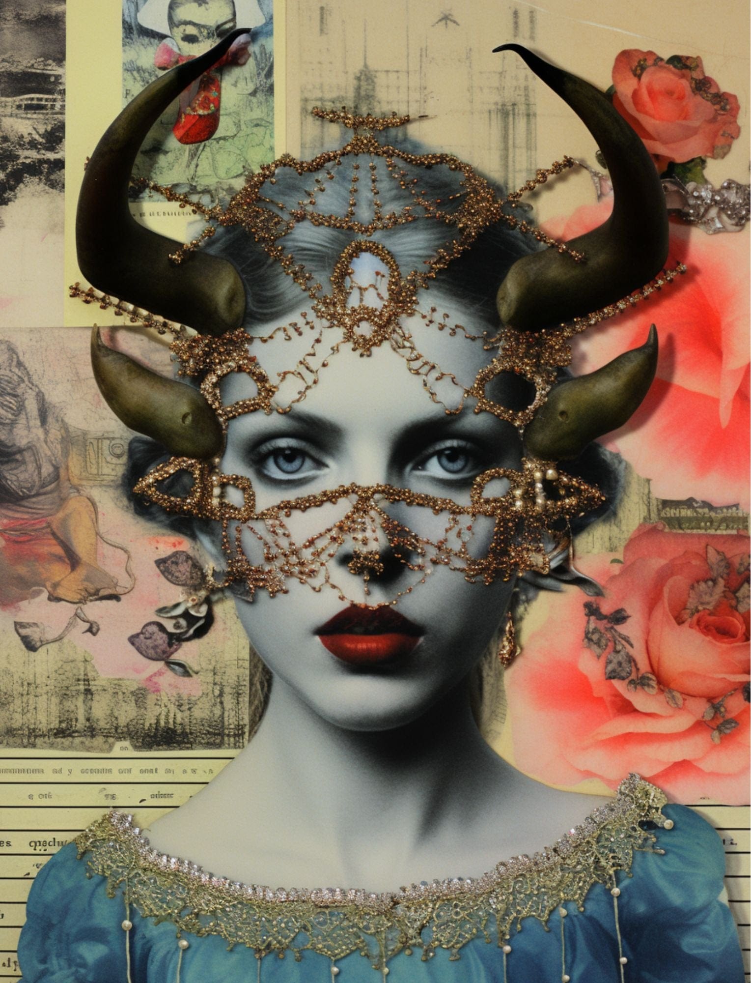 Collage Soup Fairytales & Such: 92-Page Printable Collage eBook