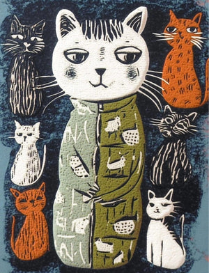 Collage Soup Fino Lino (eBook) Linocut-Inspired Collage Art for Creative Projects – 72 Pages