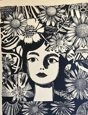 Collage Soup Fino Lino (eBook) Linocut-Inspired Collage Art for Creative Projects – 72 Pages