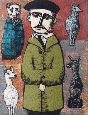 Collage Soup Fino Lino (eBook) Linocut-Inspired Collage Art for Creative Projects – 72 Pages