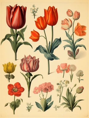 Collage Soup Flower Power - 3rd Edition eBook