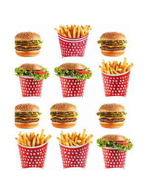 Collage Soup Food Fight (eBook) Quirky Food Art for Mixed Media & Scrapbooks – 62 Pages