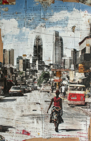 Collage Soup Global Adventures Scrap Pack | 50-Piece Vellum Paper Set for Mixed Media, Junk Journals & Scrapbooking