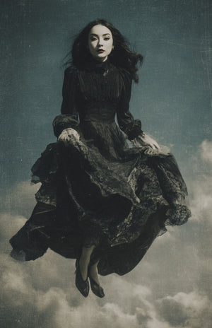 Collage Soup Halloween Spooky Bougie – Translucent Scrap Pack | 50 Vellum Sheets for Collage, Journals & Mixed Media